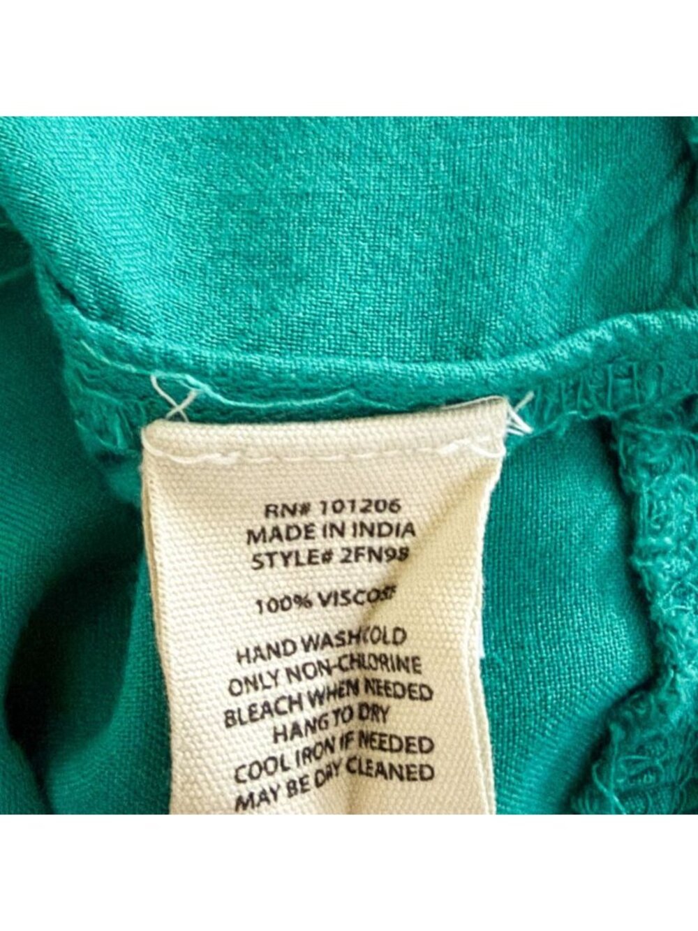 Soft Surroundings Kara Dress Teal Blue Tiered Midi Dress Women’s Size XL Boho - Picture 12 of 12